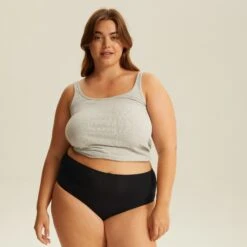 Culotte Très Haute One Size Noire JUST ONE COTON -Bestform Soldes Boutique BL04601 030 WEB 3