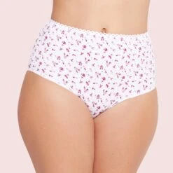 Panty Blanc Best Cotton Print -Bestform Soldes Boutique BL05221 9A0 WEB 1