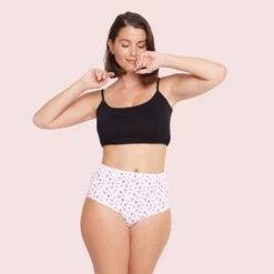 Panty Blanc Best Cotton Print -Bestform Soldes Boutique BL05221 9A0 WEB 3