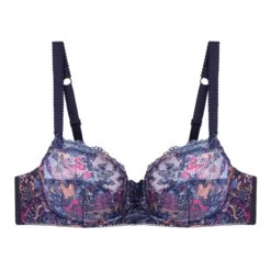 Soutien-gorge Emboîtant Avec Armatures Bleu Aquarelle LUCCIA SWING
