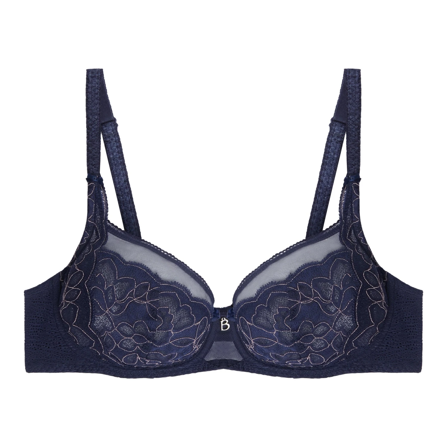 Soutien-gorge Emboîtant Avec Armatures Marine CAPRI 1 Soutien-gorge Emboîtant Avec Armatures Marine CAPRI