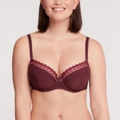 Soutien-gorge Emboîtant Avec Armatures Cassis Sydney Pure -Bestform Soldes Boutique BL14563 08B WEB 11