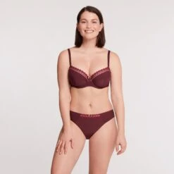 Soutien-gorge Emboîtant Avec Armatures Cassis Sydney Pure -Bestform Soldes Boutique BL14563 08B WEB 3