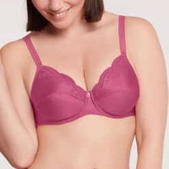 Soutien-gorge Emboîtant Avec Armatures Rose Indien Emily -Bestform Soldes Boutique BL2301S 07C WEB 11