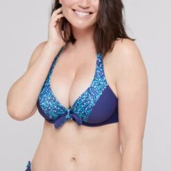 Haut De Maillot Triangle Marine CAPRAIA -Bestform Soldes Boutique BS16419 9B2 WEB 11