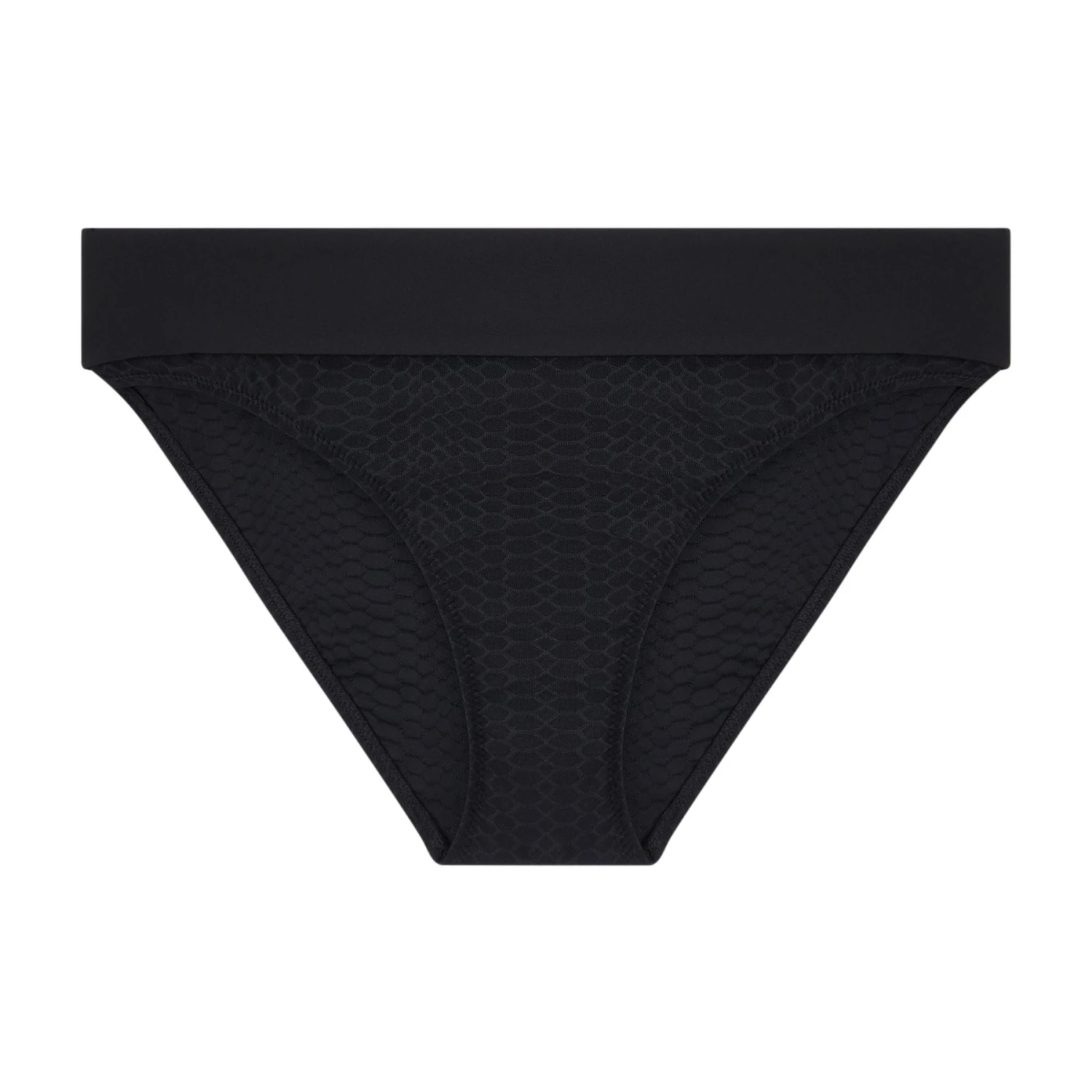 Culotte Haute De Bain Noir VENTOTENE 1 Culotte Haute De Bain Noir VENTOTENE
