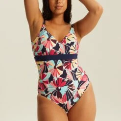 Maillot Une Pièce Sans Armatures Floral ANTIOCO -Bestform Soldes Boutique CS71108 9K3 WEB 11